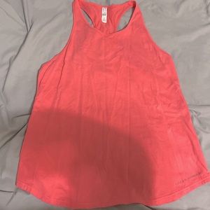 Women’s Under Armour tank top, medium, pink, lightly used